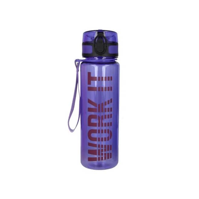 Botella deportiva work it 500 ml. violeta